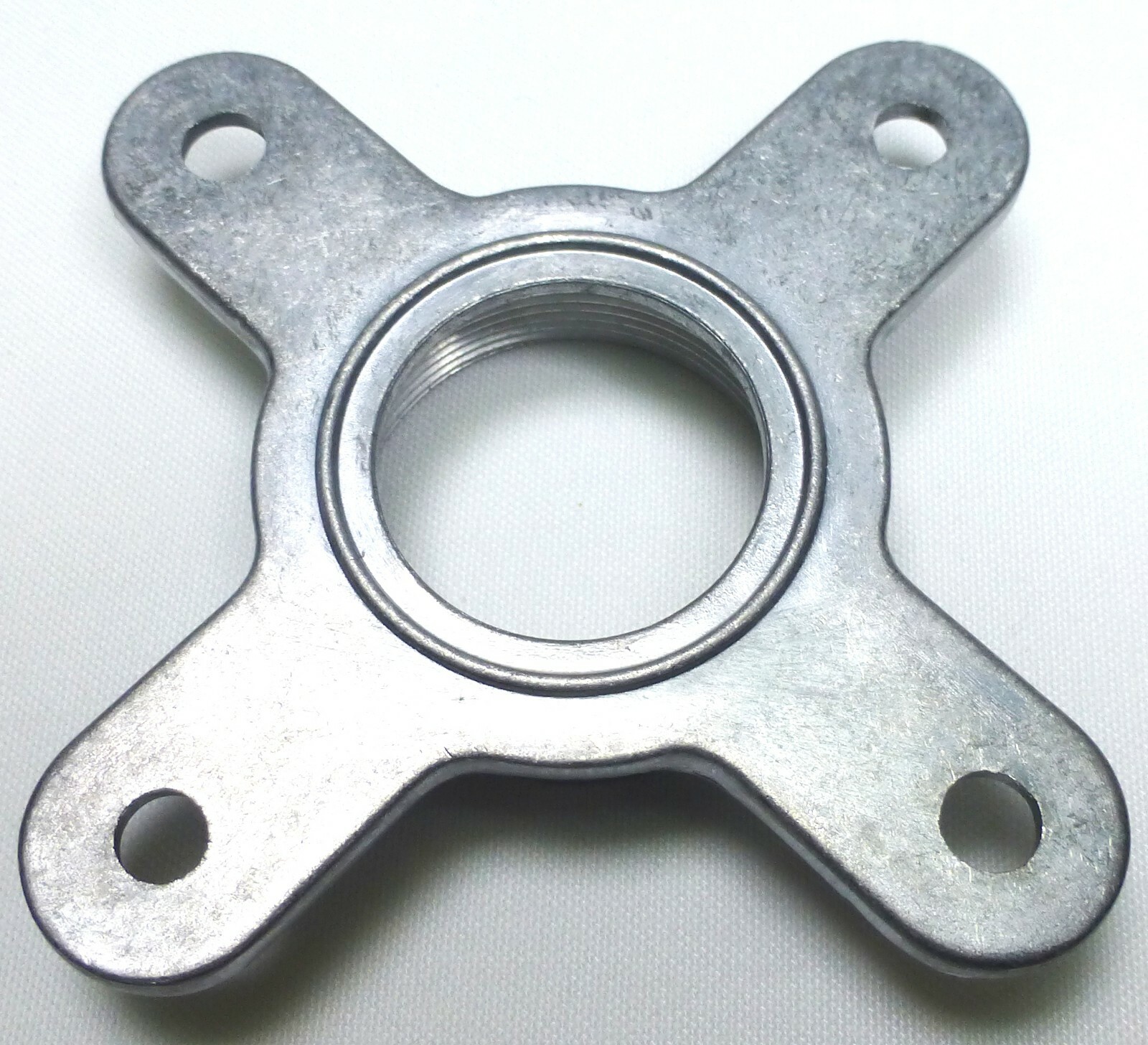 Flange Adapter 1 3/8"-18 for 1" Bolt-On Horn Flare with 4 Hole (Aluminum Metal)