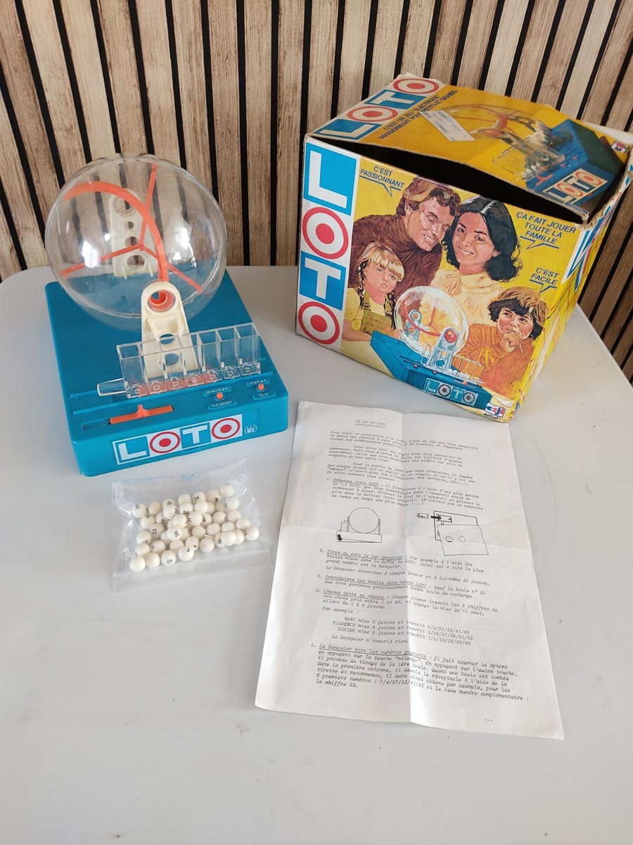 Jeu De Loto Ceji Complet - Occasion Fonctionnel