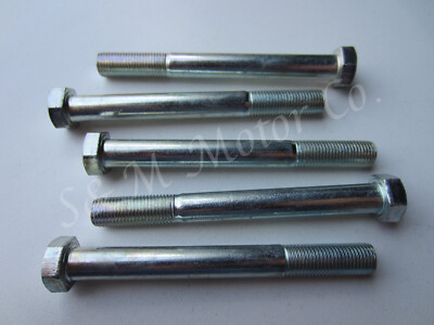 HEX BOLT UNF 3/8'' X 24 TPI X 3 1/2'' BSA TRIUMPH NORTON AJS MATCHLESS ARIEL HRD 