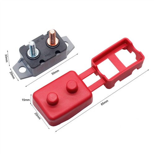10A-50A AMP Circuit Breaker Auto Reset 6-28V Fuse DC Car Boat Auto Waterproof - Picture 14 of 18