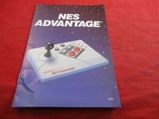 NES Advantage Controller Nintendo NES Instruction Manual Booklet ONLY