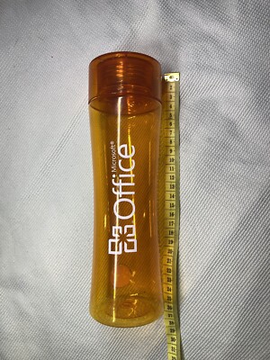 h2go Microsoft Office Orange Kunststoff Trinkflasche BPA Frei Wiederverwendbar 