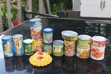 Realistic CDI Pretend Play Can Toy for Kids Groceries Play Food Corn Soup