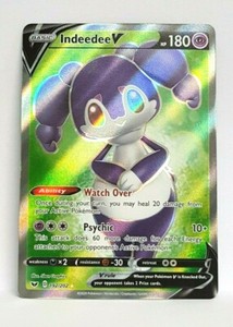 Indeedee V 192/202 Ultra Rare Pokemon Sword and Shield NM/M