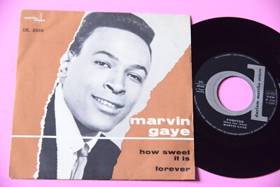 Marvin Gaye 7'' How Sweet It Is Italy Orig 1964 NM Unico Esemplare In Vendita