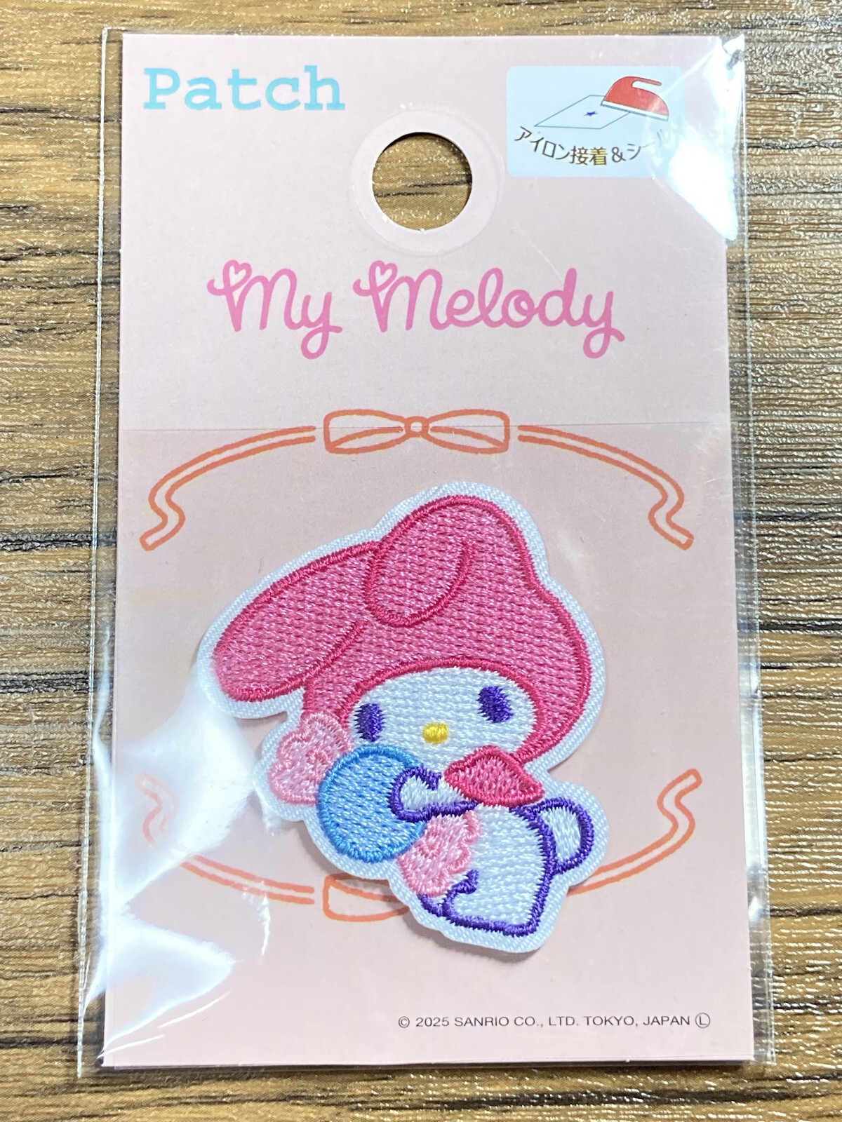 Sanrio My Melody Official Seal/ Iron On Patch JAPAN LIMITED