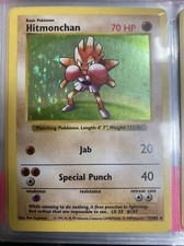 Hitmonchan [1st Edition] #7 Prices | Pokemon Base Set | Pokemon Cards