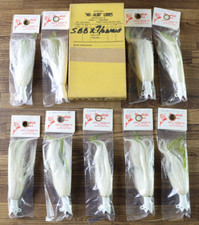 Vintage John C. Kremer 5" No-Alibi Lures 7/0 Jig LOT OF 9