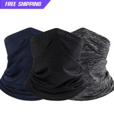 Cooling Neck Gaiter Face Mask Balaclava Scarf Neck Sun Gaiter Washable Headwear