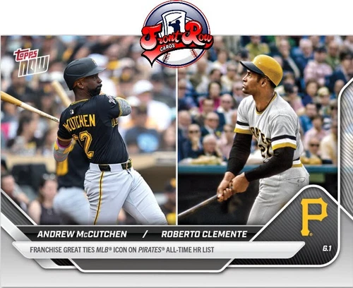 Andrew McCutchen Roberto Clemente 2025 MLB TOPPS NOW  Card 247 Presale