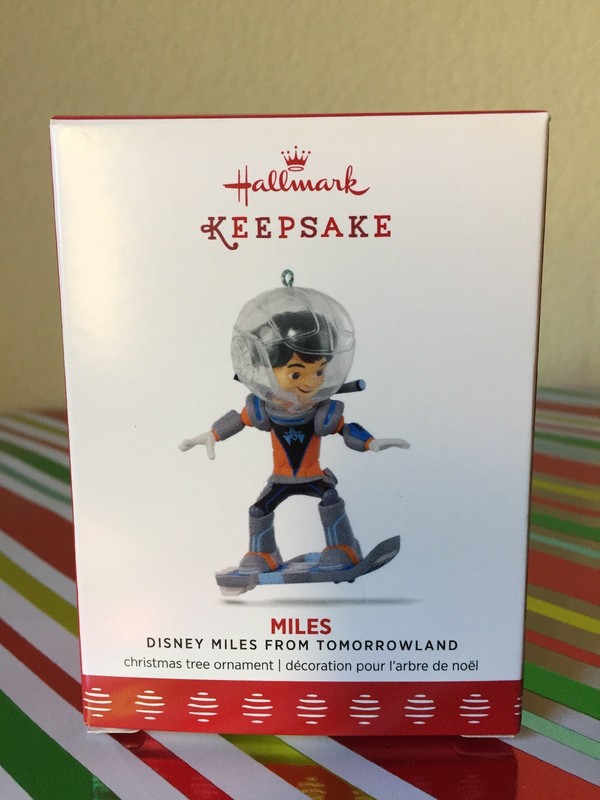 HALLMARK 2017 "Miles" ORNAMENT New Disney Miles From Tomorrowland