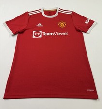 Adidas Manchester United 2021 2022 Home Football Jersey Shirt H31447 Mens Size L