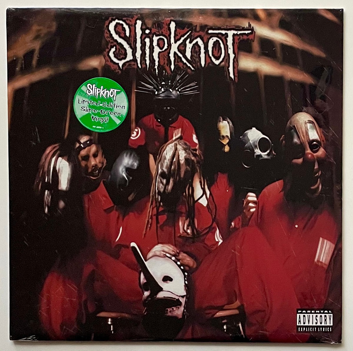 SlipKnot 1st Slime-Green Vinyl レコード