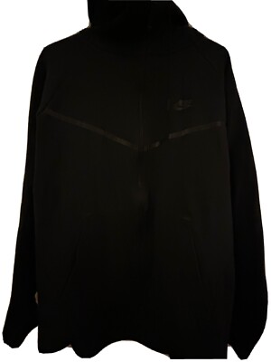 NIKE / ジップパーカー/M/コットン/BLK/CU4489-010 Nike Sportswear Tech Fleece Full Zip Men's Hoodie - Black CU4489