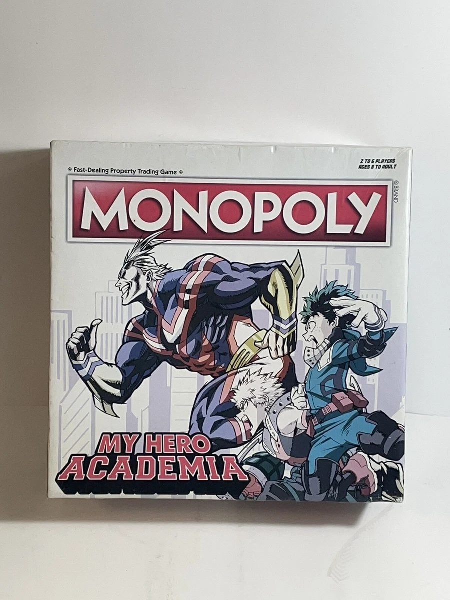 Monopoly My Hero Academia Gamestop Exclusive eBay