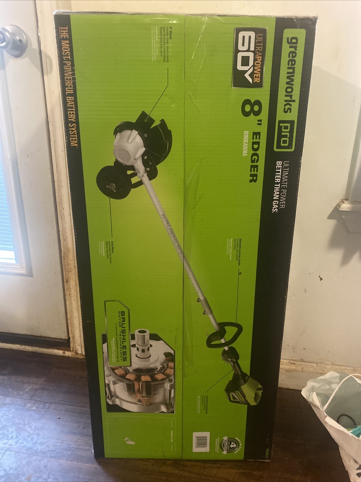 greenworks pro 8” edger 841821054182 eBay