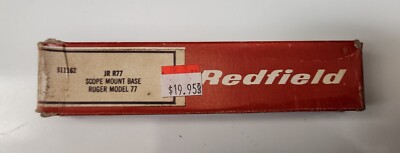 Nos Redfield 511162 JR R77 Scope Mount Base for Ruger Model 77