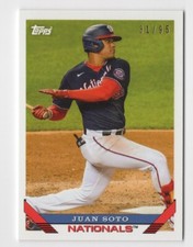 Juan Soto 2021 Topps Transcendent Through The Years VIP Party Card 1993 /95