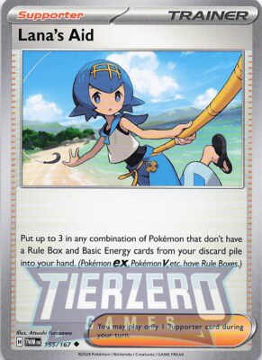 Pokemon Lanas Hilfe 155/167 Uncommon Near Mint