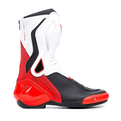 Motorcycle Dainese Nexus 2 Air Boots Men's (Black/White/Red) Size