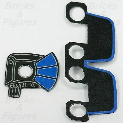 Captain Rex Minifigure Pauldron Kama Set Part fits LEGO Star Wars Minifig Custom