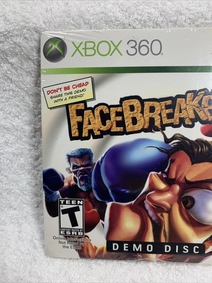 Facebreaker (Microsoft Xbox 360, 2008) Demo Disc Factory SEALED More In Store - Image 4 of 4