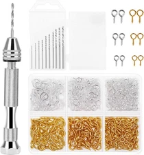 Pin Vise for Resin Casting Molds, Hand Drill for Jewelry Making Resin Tools I...