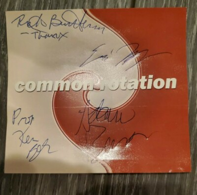 Common Rotation : 28 Orange Street CD with Autographs of band members