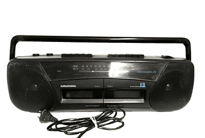 radio cassette boombox Grunding Rr1250 Funciona Todo