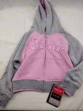 Reebok Girls Atlanta Thrashers Hoodie Pink Medium 5/6