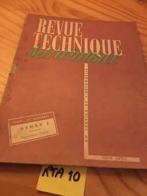 Automotive Technical Review Kaiser Henry J Edition 1953