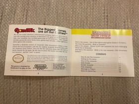 jeopardy 25 anniversary nes manual only