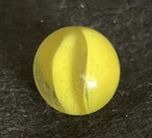 Vintage Marble Yellow Egg Yolk 4 Four Vane Cateye Unique Flow Collectible Toys — photo 6