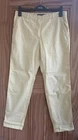 M&S Collection Lemon Yellow Cotton Chino Trousers Size 20 - 24