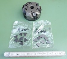 WSP Fräskopf 80 F Planfräser Wendeplatten Fräser Messerkopf Wendeschneidplatten