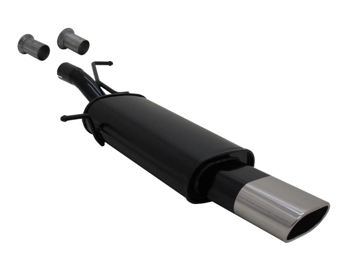 Silencieux echappement Citroen C4 135x75mm echappement arriere de rechange pour berline 2009