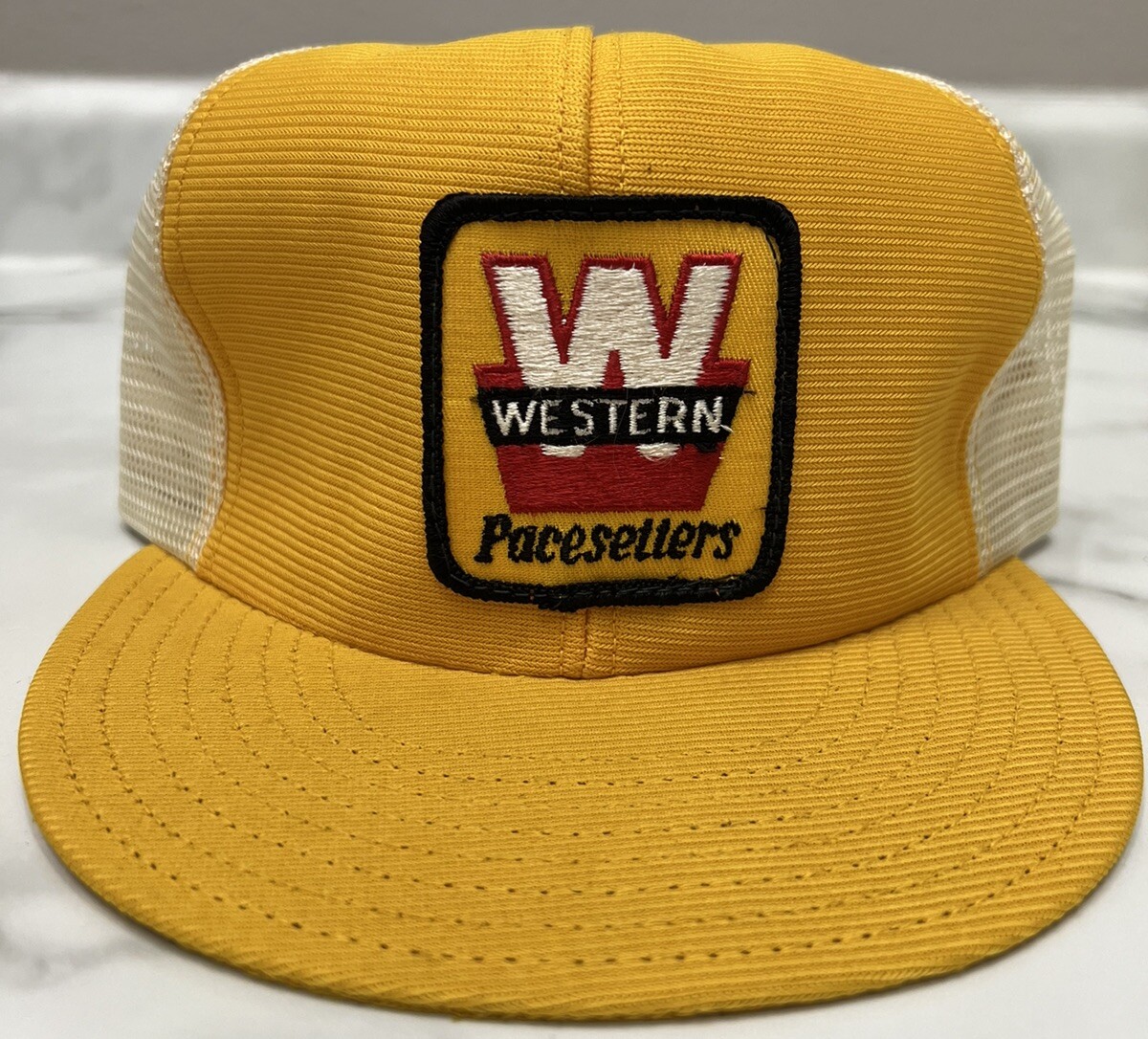Western Pacesetters 3D Patch Trucker Hat Mesh Sna… - image 1