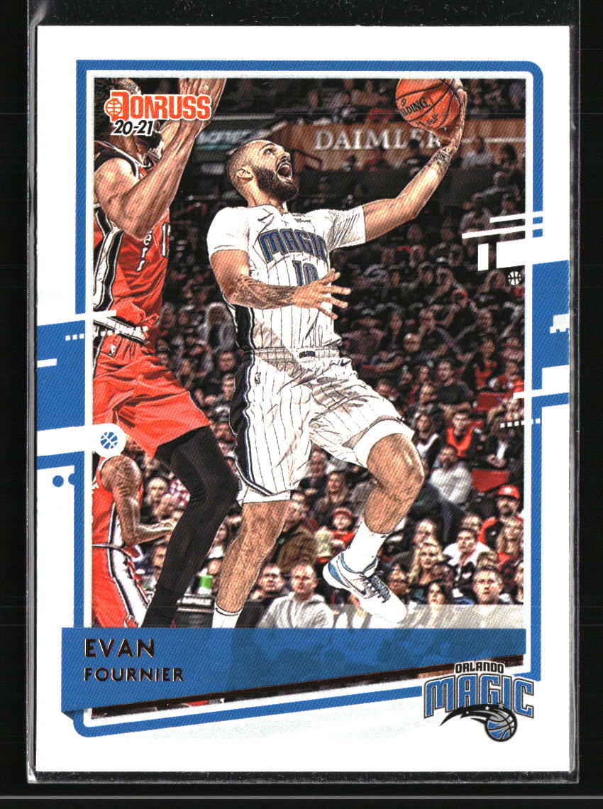 Evan Fournier 2020 Donruss #141 NBA Basketball Trading Card