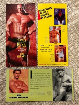 COLT STUDIO -  3 Advertising Single Flyers -  Really Good Condition
