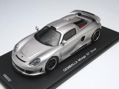 Spark KBS032 1/43 Gemballa Mirage GT Silber Modellauto