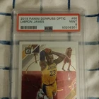 Panini 2019-20 Donruss Optic LeBron James #60 Lakers PSA Graded Card