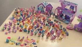 Hatchimals 207 All kinds, 3 Dolls And 3 Playsets 2 Lrg  2sm Pony&rsquo;s Accessories ￼