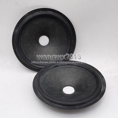 2Pcs 5'' inch 125mm Wool Speaker Cone Paper Basin Woofer Drum Paper Bass Repair *