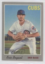 2019 Topps Heritage 1970 Cloth Stickers Kris Bryant #2 0ol8