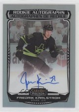 2022-23 O-Pee-Chee Platinum Rookie Rainbow Fredrik Karlstrom #R-FK Auto 0cv