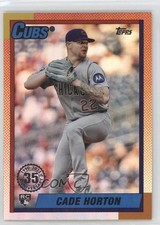 2025 Topps Update 1990 Topps Baseball Cade Horton #U90-16 06l3