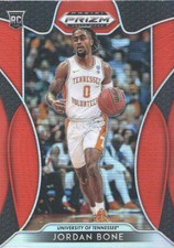 2019-20 Panini Prizm Draft Picks Basketball Orange Parallel #59 Jordan Bone