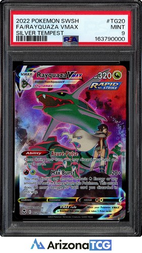 Rayquaza VMAX graded PSA 9 for sale on eBay