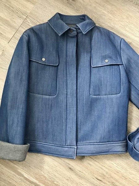Women & Other Stories Jacket Navy 36 / S / 44