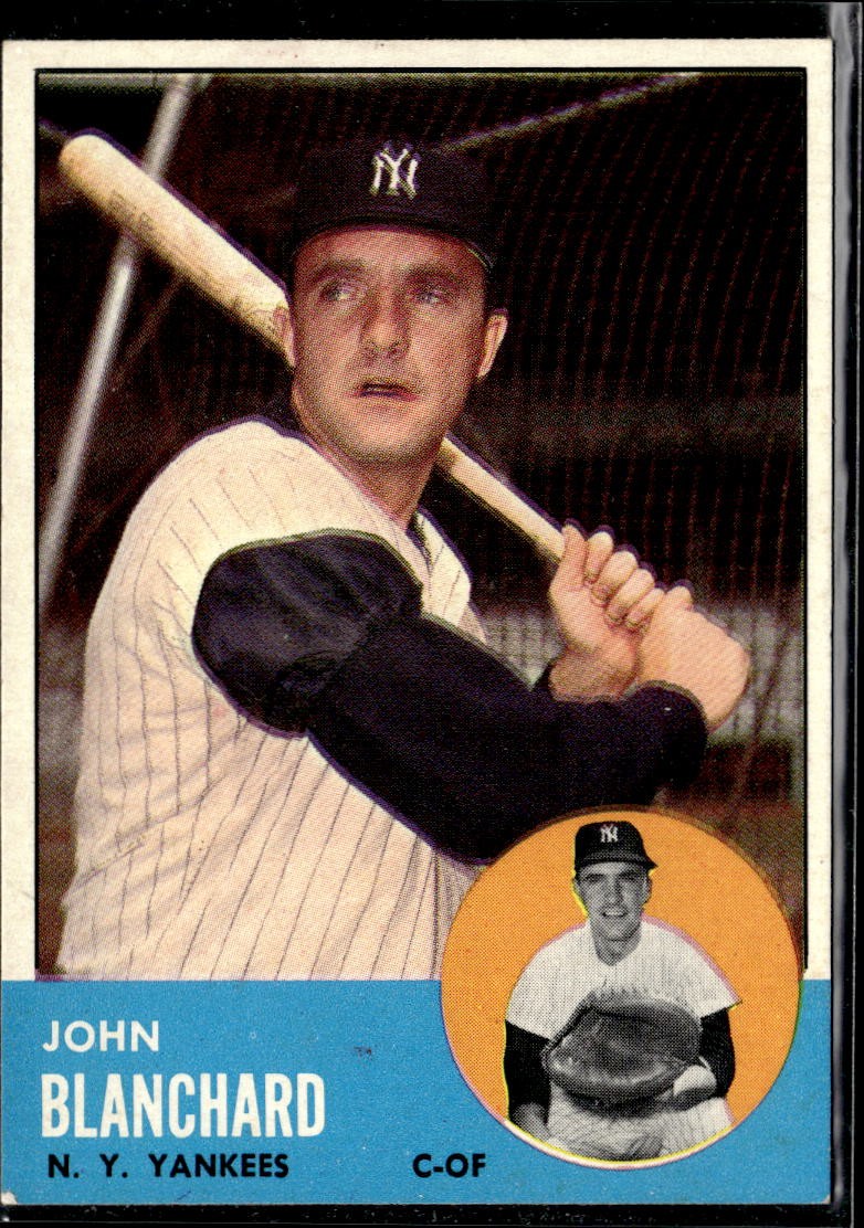 1963 Topps #555 John Blanchard